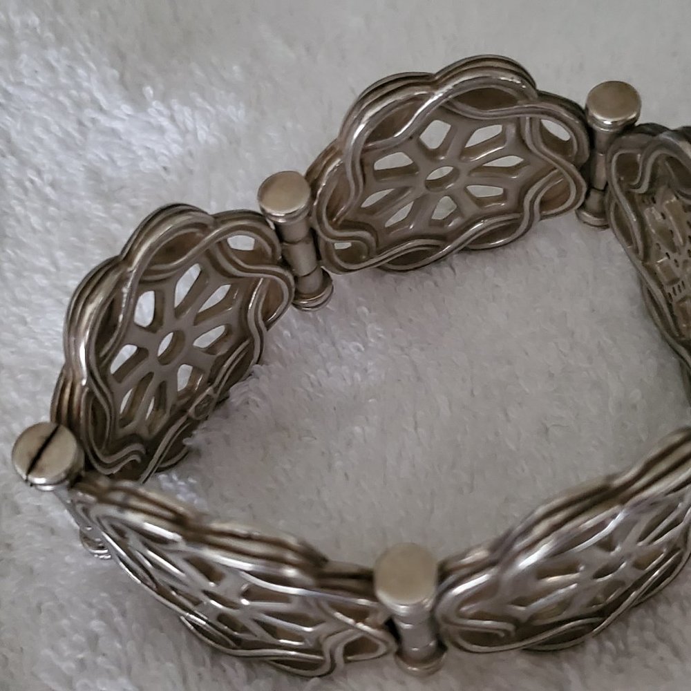 SLANE DIAMOND FENESTRA LINK BRACELET - Picture 4 of 10